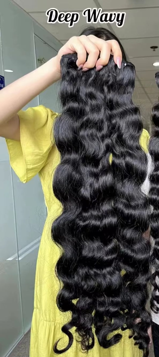 Deep Wavy Hair – Luxurious, Soft & Full-Bodied Waves